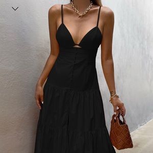 ❤️SOLD❤️BNWT Black Runaway The Label Maxi Dress